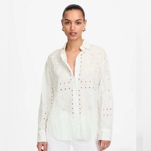 Madewell oversized button up shirt